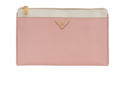 Bicolor Clutch, front view
